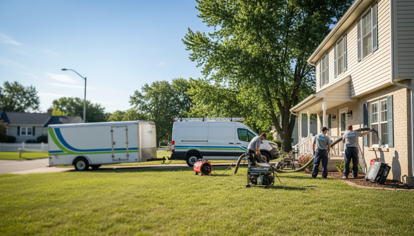 Flooded Basement Restoration And Cleanup With Repair in Stamping Ground, KY near me